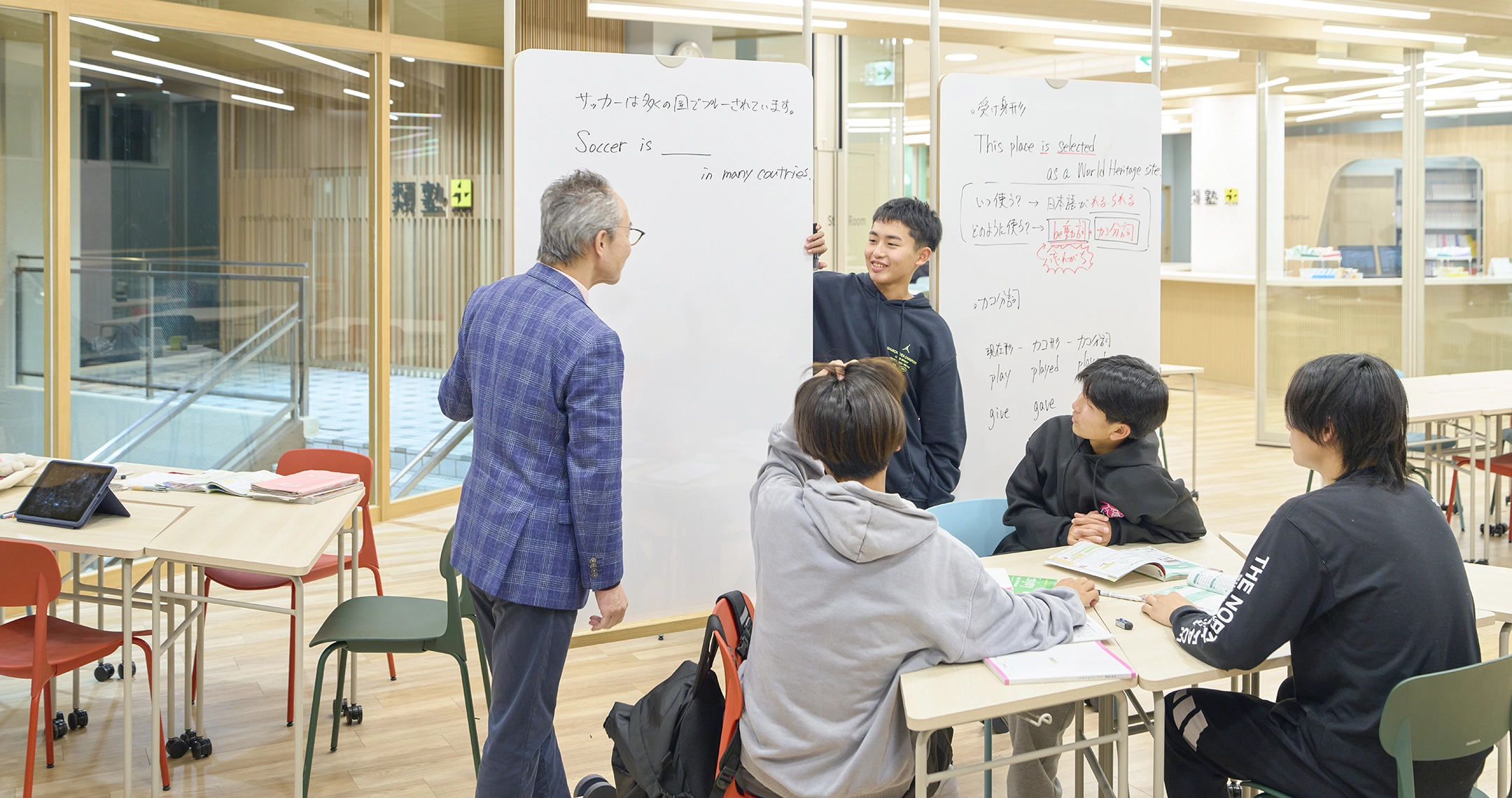 類塾プラスの自習室