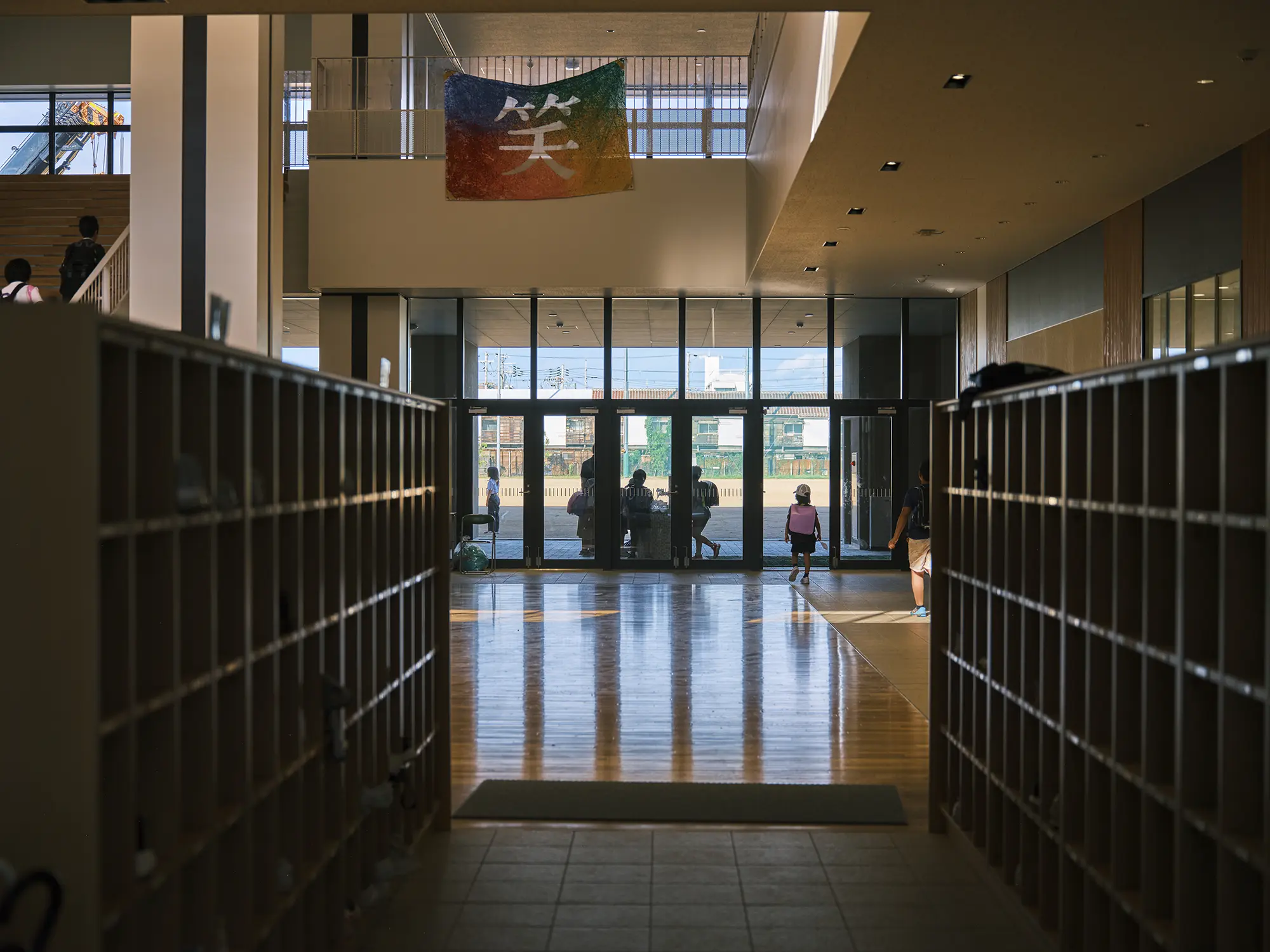 グラウンドまで視線が抜ける