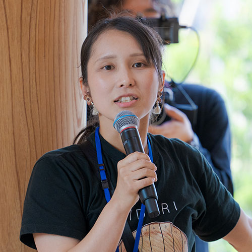 森本優子氏（森庄銘木産業株式会社／森と学び事業部部長）